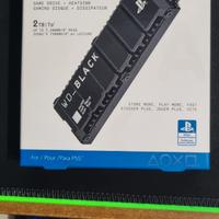 SSD Nvme WD Black 2TB play station 5/pc
