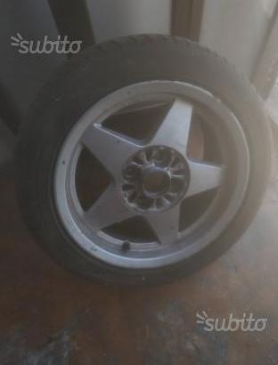 Cerchio di scorta da 15 gommato 195/50