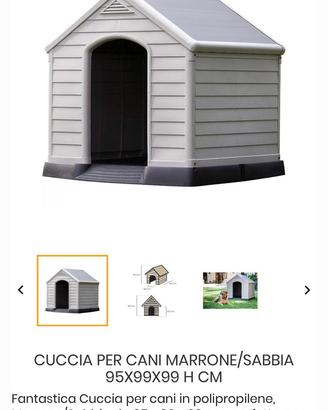 cuccia per cani medio/grande
