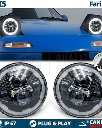 FARI Full LED Per MAZDA MX-5 1 NA Angel OMOLOGATI