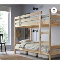 Letto a Castello Ikea "MYDAL"
