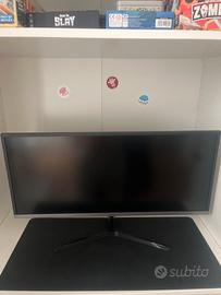 Samsung Monitor SJ55W (S34J552), Flat, 34"