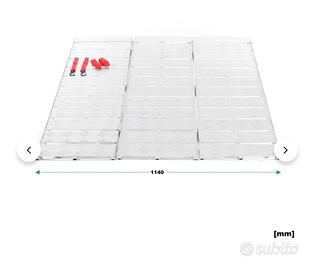 RAMPA WILTEC NUOVA 175cm- 340 kg- PIEGHEVOLE IN 3