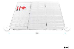RAMPA WILTEC NUOVA 175cm- 340 kg- PIEGHEVOLE IN 3