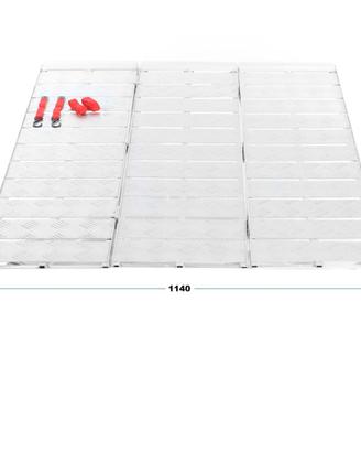 RAMPA WILTEC NUOVA 175cm- 340 kg- PIEGHEVOLE IN 3