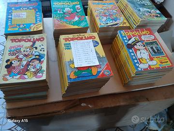 topolini vari annate 90 pezzi 