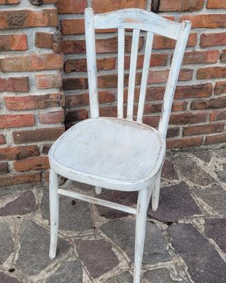 Sedia anni '50 - shabby chic