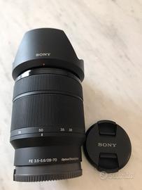 Obiettivo sony