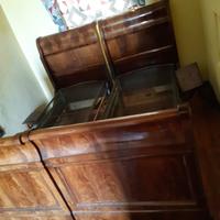 Struttura per letti matrimoniale stile Impero 