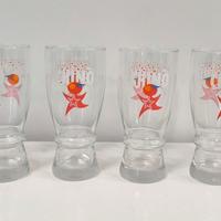 6 Bicchieri Chinò San Pellegrino (Originali)