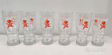 6 Bicchieri Chinò San Pellegrino (Originali)