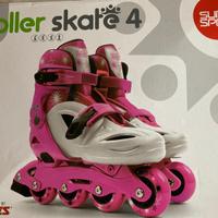 Roller Skate Roces 4 rosa