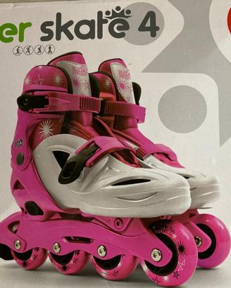 Roller Skate Roces 4 rosa