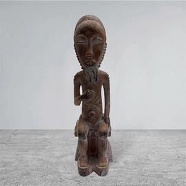 Statuetta etnica in legno Maisons du Monde - NUOVA