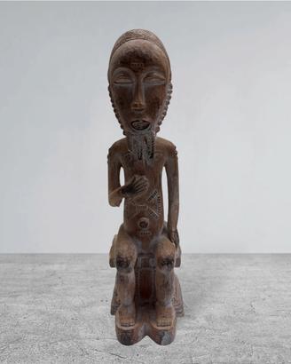 Statuetta etnica in legno Maisons du Monde - NUOVA