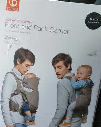Stokke MyCarrier nella sua scatola originale