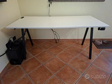 Scrivania Ikea Trotten 160x80cm 