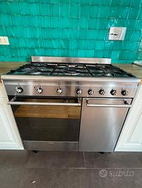 Cucina SMEG a gas - 5 fuochi e forno