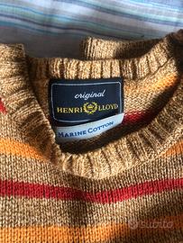 Maglione Henri Lloyd size S orig usato pochissimo