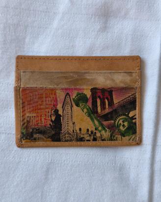 portacarte slim design New York 