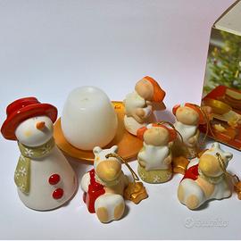 Decorazioni Natale Sevi/Trudi in ceramica