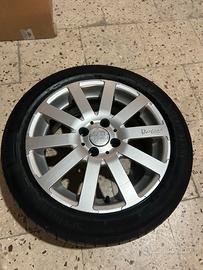 4ruote nuovissime cerchi in lega pino in farina