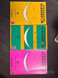 Lotto manga “Assassination Classroom” 1-2-3
