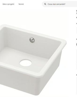 lavello in ceramica
