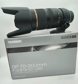 Tamron SP 70-200mm f/2.8 Di VC USD per Nikon USATO