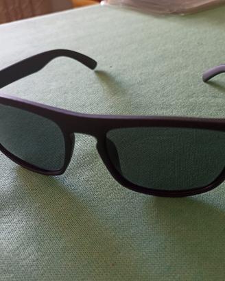 Occhiali da sole quadrati Colore Nero (Nuovi)