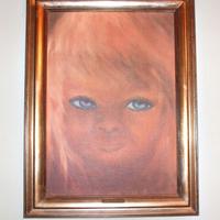 Quadro dipinto Morliz Corinne tela ritratto opera