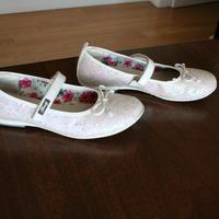 Scarpe Ballerine Bianche Glitter Rosa Taglia 36