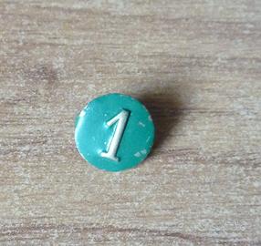 Alpini Pulce numero 1 fregio per cappello Esercito