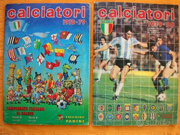 Album Calciatori PANINI 1978/79 e 1979/80