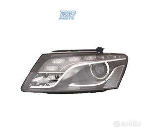 FANALE SINISTRO XENO AUDI Q5 08-12 LED FONDO NERO