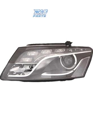 FANALE SINISTRO XENO AUDI Q5 08-12 LED FONDO NERO