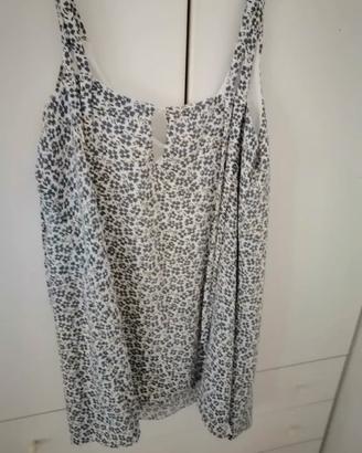 Vestitino azzurro pastello taglia 44 L Zara