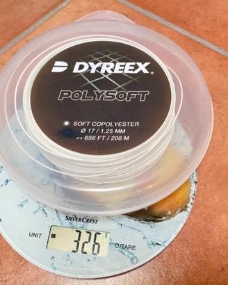 Matassa Corde tennis Dyreex Polysoft 1,25