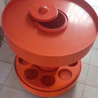 tavolinino vintage portabottiglie