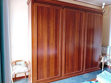 camera da letto legno massello