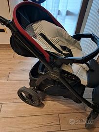 Set trio navicella ovetto+ base isofix e passeggin