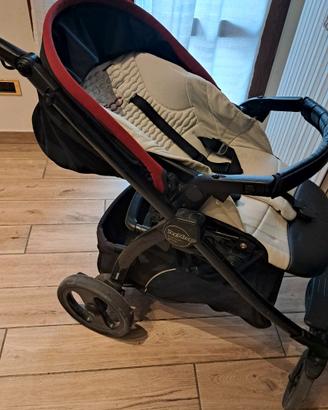 Set trio navicella ovetto+ base isofix e passeggin