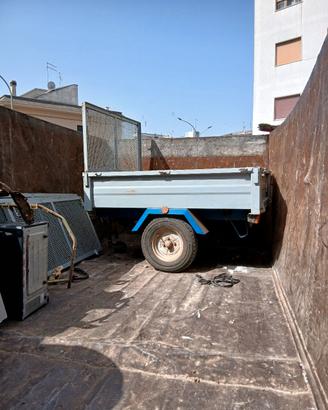 rimorchietto con sovrasponde acciaio