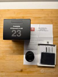 Fujinon XF 23mm f/2 R WR - garanzia