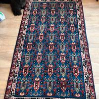 Tappeto tunisino a mano in lana 2m x 1.10m