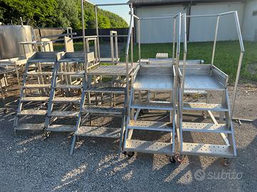 Scaletta acciaio inox