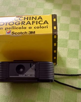 MACCHINA FOTOGRAFICA VINTAGE COLOR TIME 110