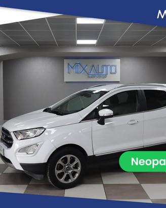 FORD EcoSport 1.0 EcoBoost 100 CV Titanium EU6