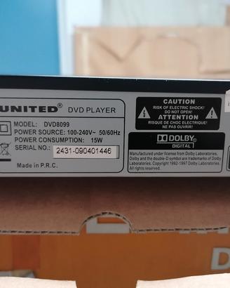 apparecchio lettore CD DVD