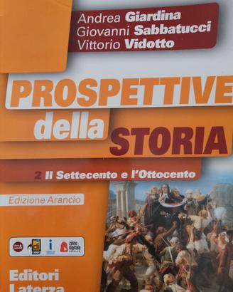 9788842115175 Prospettive della storia 2 arancio 